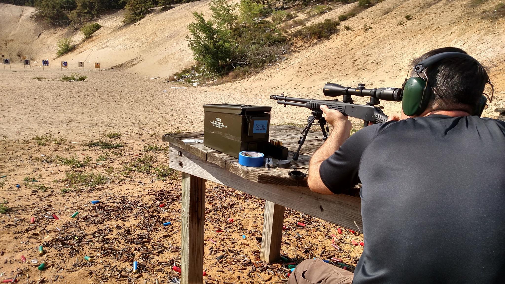 A day at Calverton Shooting Range (2015) .